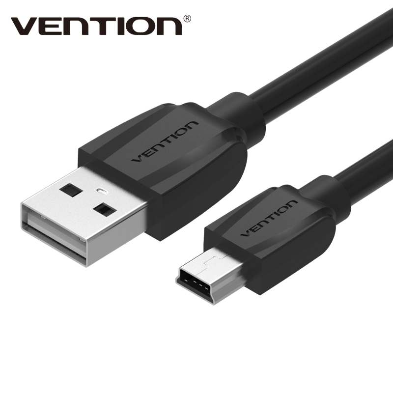 Vention mini usb cable 0 5m1m 1 5m 2m mini usb to usb data charger cable