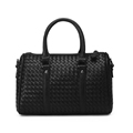 Classy Woven Pattern Stylish Women Handbag High Quality Sheepskin Leather Shoulder Bag Ladies All match Simple