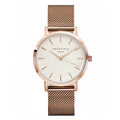2016 New Fashion Luxury Mesh Belt Watches Stainless Steel Gold Men Geneva Watch Business Men s
