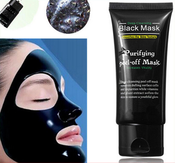 120PCS/LOT Black Mask Face Mask Blackhead Remover Deep Cleansing Purifying the Black Head Acne Treatments Facial Mask Skin Care