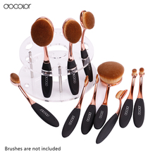 Docolor oval makeup brush holder 1 Set not including oval brush set only holder very useful toothbrush makeup brush holder