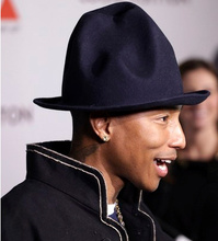 Горный шляпа товар высокого качества Pharrell Williams стиль звезд мягкая фетровая шляпы для мужчины женщины хип-хоп toca добычу мужчины святого и женщины в шляпы