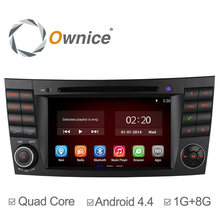 Android 4.4 Quad Core Car DVD Player for Mercedes Benz E G Class W211 CLK W209 W219 W463 Built-in Wifi Radio GPS Sat Navigation