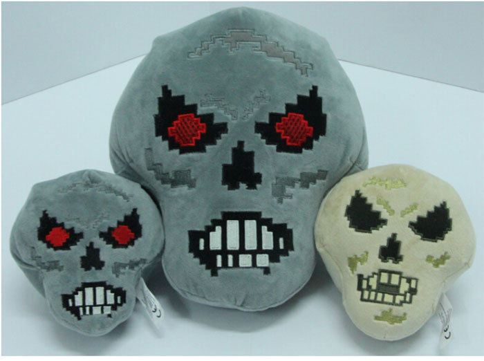 skull animals plush