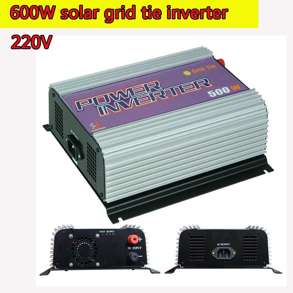 Здесь можно купить  Pure Sine Wave Power Inverter 12V 220V  Micro Grid Tie MPPT Inverter 600W 10.8V to 30V Input 90V ~ 130V Output Single Phase New  Электротехническое оборудование и материалы