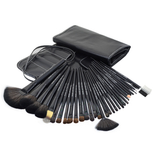 32pcs black Professional cosmetic brush kit makeup brushes set case make up brush kits makeup beauty Face care tool for you