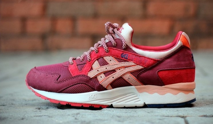 asics gel lyte iv womens red