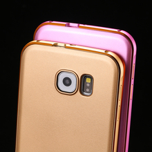 S6 Luxury Metal Aluminum PC Hard Back Case For Samsung Galaxy S6 G9200 Mobile Phone Accessories