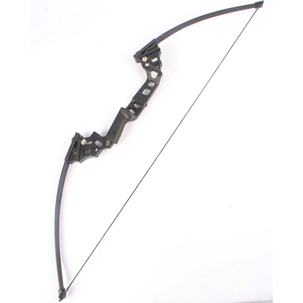 Straight Bow Hunting fishing Long Bow Recurve Bow Fiberglass Limb Foldable Aluminum Handle