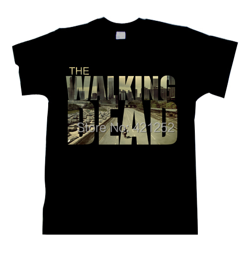 Гаджет  Walking Dead Shirt AMC TV Show Inspired Black t - Shirt None Одежда и аксессуары