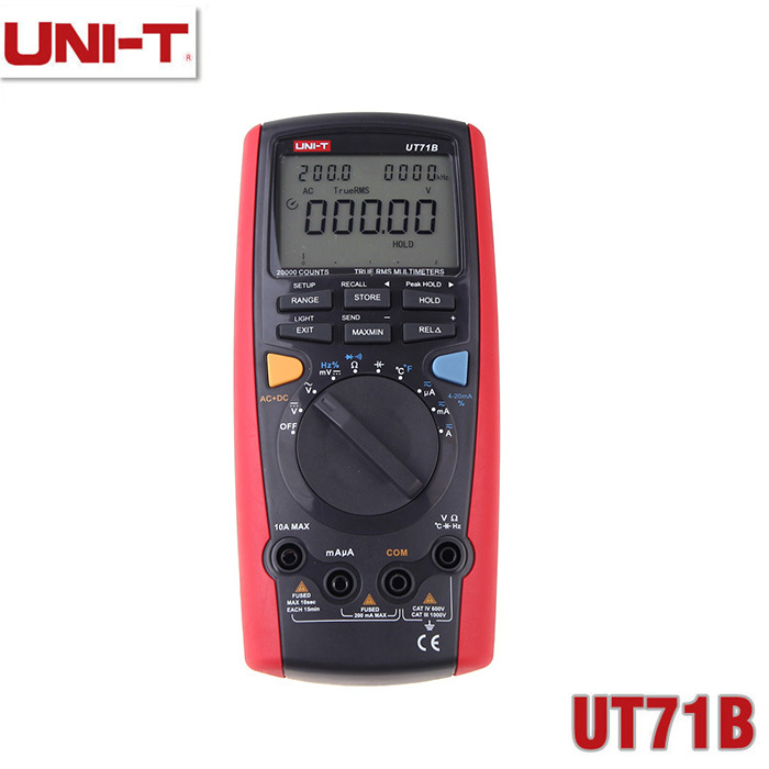 Купить UNI-t ut71b интеллигентая(ый) ЖК-цифровой вольт ампер ом ...