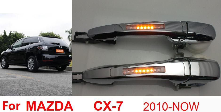 car LED Turn signal door handles    2010-2015 cx original car outside door handle modified