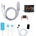 6 feet Dock to AV HDMI HDTV TV Cable Adapter for Iphone 5 5C 5S 6