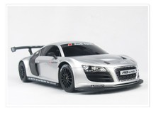1:24 Audi R8 remote control car simulation models rc car electric car for kids gift White/silver toy cars