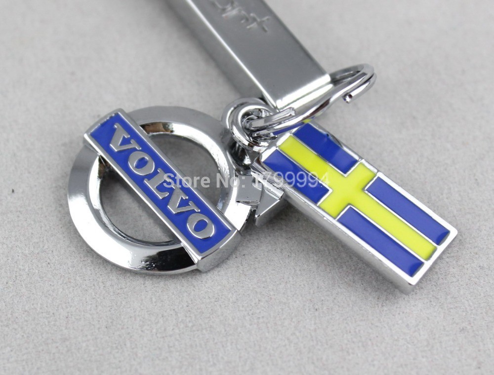 Volvo-Logo-Sweden-Flag-polestart-Alloy-Keyring-3D-Car-Accessories-Keychain-For-VOLVO-xc60-xc-90 (2)