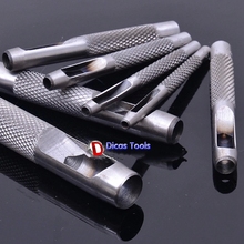 5 unids cuero cinturón golpeador para piercing ojal trabajo taladradora herramienta set