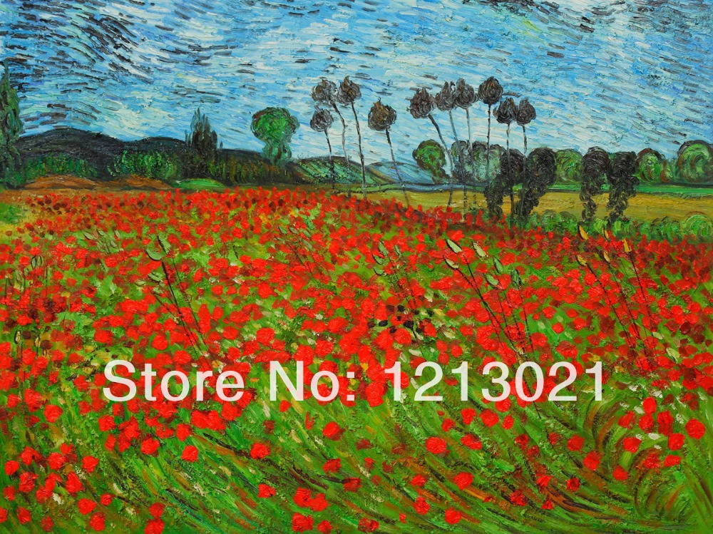 Coquelicots Van Gogh