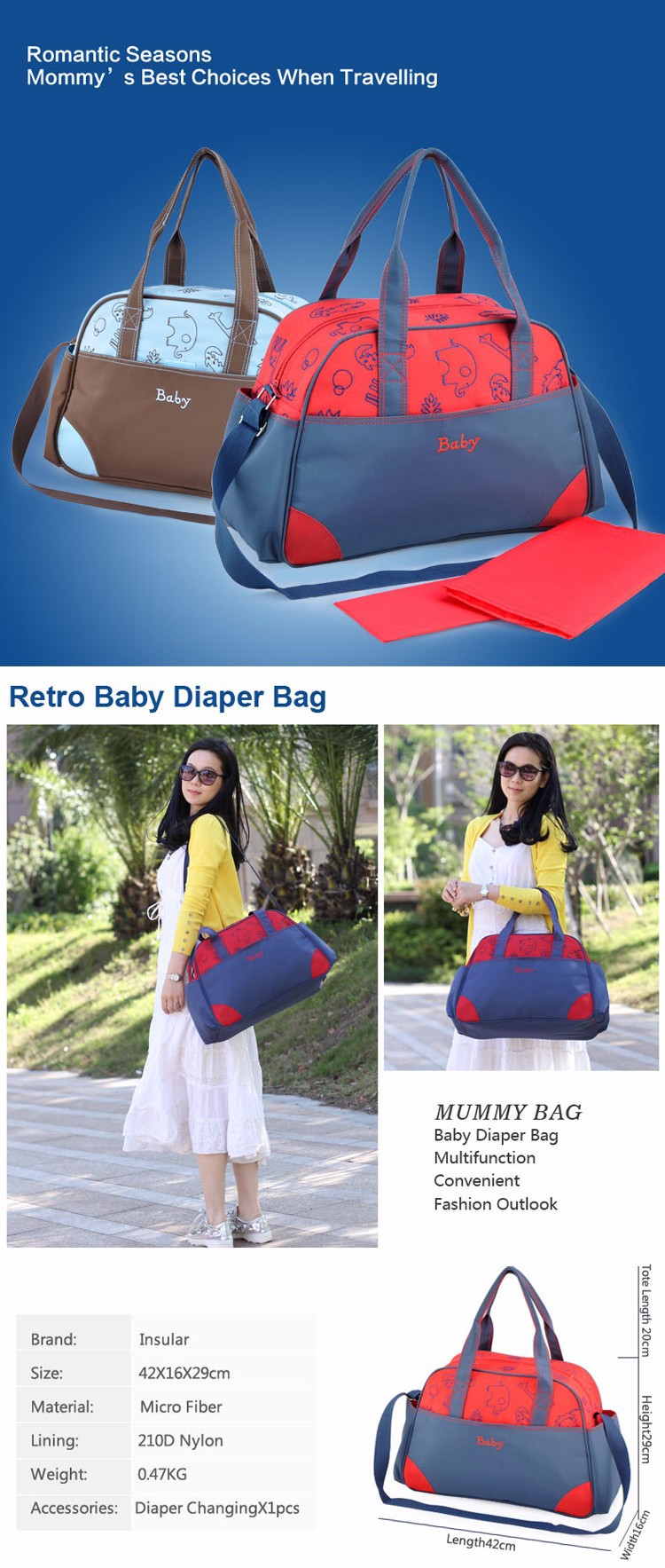 baby Diaper Bag