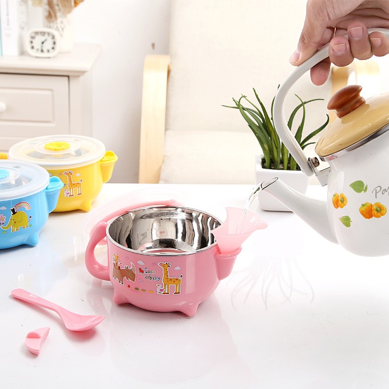 baby feeding bowls with lids