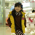 Baby girls kids down vest Waistcoats girl hooded coat jacket children autumn winter clothing