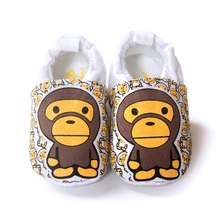 60pairs/lot Monkey Baby Boy Moccasin Shoes
