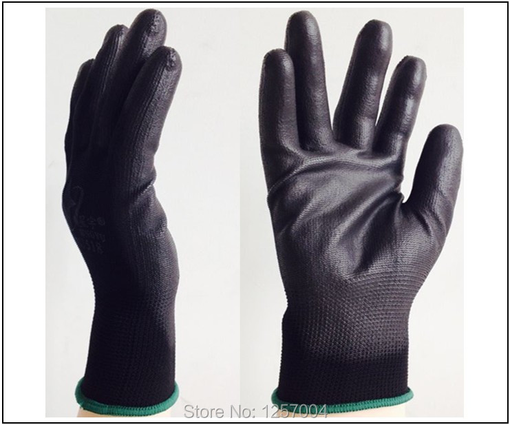 pu518 black work gloves 2