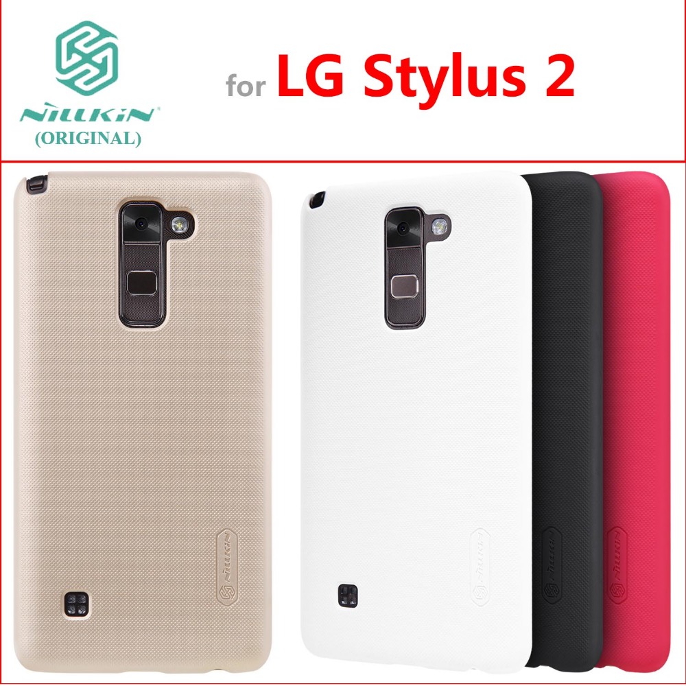 for lg stylus 2 k520 k520tr ls755 original nillkin frosted shield back cover for lg for lg stylus 2 k520 k520tr ls755 original nillkin frosted shield back cover for lg