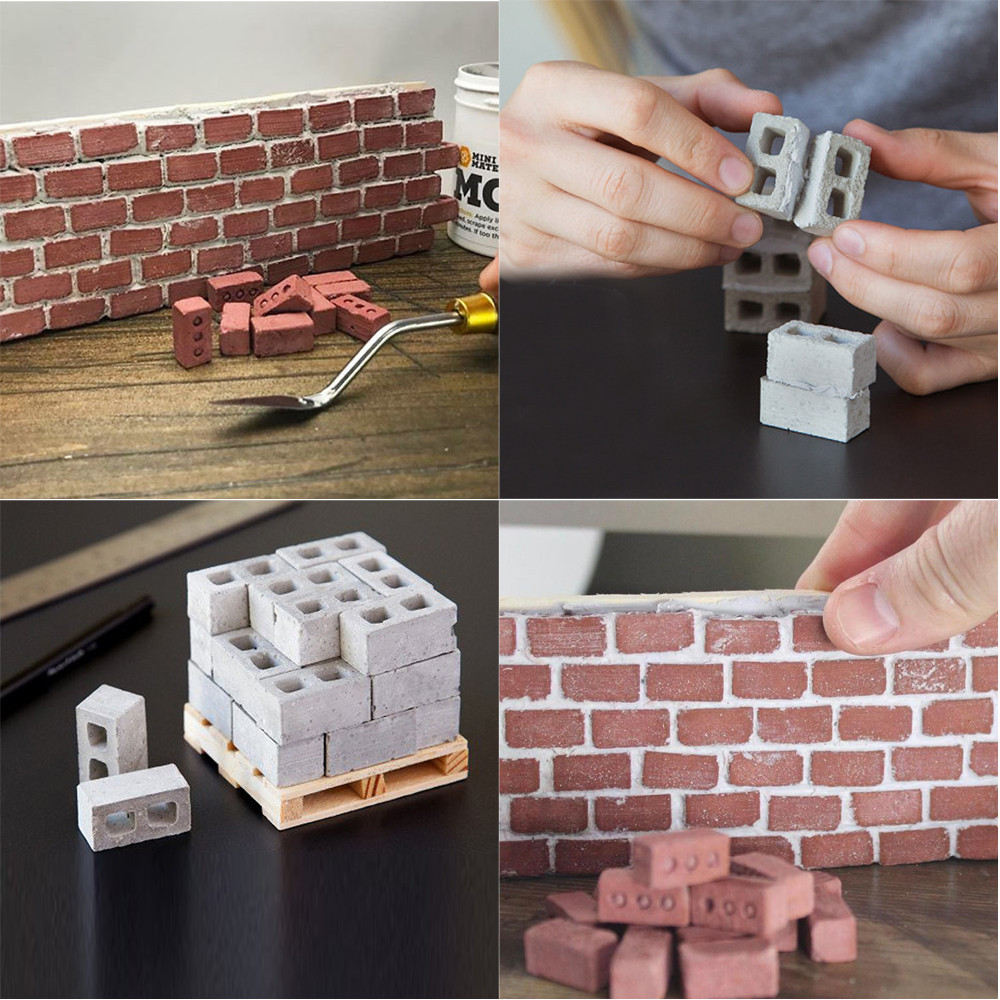 À consulter maintenant sur AliExpress Mini briques de ciment et mortier vous permettent de