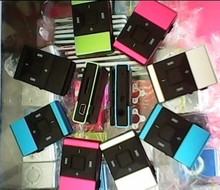 Wholesale Metal Square Sport Mini Clip Mp3 Music Player with TF Slot For Leisure