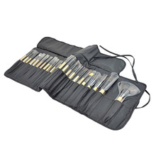 2015 New make up brushes Professional Cosmetic Makeup Brush Set with Pu leather bag free shipping