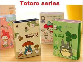 New Fashion Japan Totoro series Notepad Sticky note Note Memo Pads Writing scratch pad Stationery school