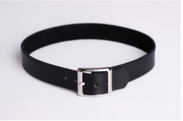 Cm600 accesorios moda joyería nueva ronda punk rock collar gargantilla collar de cuero para mujeres chica venta al por mayor en Gargantilla Collares de