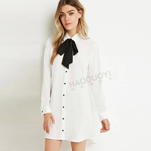 Hot Sale Women Blouses Summer Dress Long Shirts Single Breasted Shirt Wild Casual Streetwear Shirt Women Plus Size Blouse