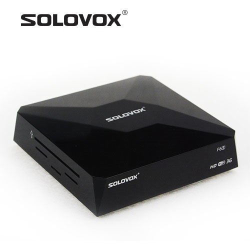 Factory Outlet 2PC SOLOVOX F6S Satellite Receiver Box Support 2USB WEB TV Card Sharing CCCAM/NEWCAM Youporn