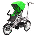 Aluminum Alloy Mummy Baby Folding Three Wheels Trolleys Child Taga Bike Strollers Kids Taga Bicycle Stroller
