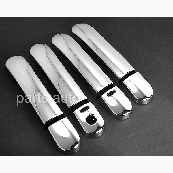 8x 2004 2011 for Nissan Versa Tiida Latio 2004 2009 for Note CHROME4 DOOR HANDLE COVER