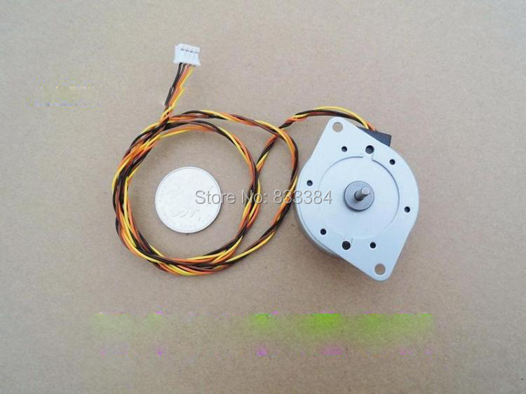 2PCS New Japanese OKI Printer motor Circular 42mm Stepper Motor With Step Angle 7 5 and