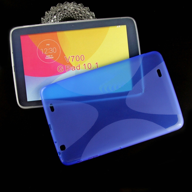     X Line Soft Silicon Rubber     Shell    LG G Pad GPad Tablet 10.1 V700