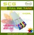 6Colors set Roland Printer Eco sol Ink Cartridge with Chip