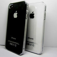 1 шт. лучший прозрачный кристалл жесткий чехол для iphone 4 4S