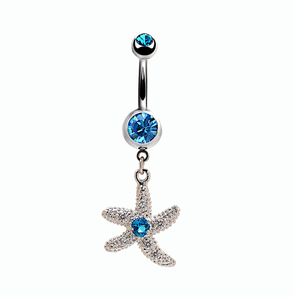 Free Shipping Factory price piercing cheap pendant alloy belly pierced