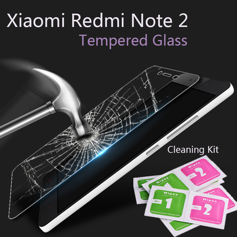 0.26mm Tempered Glass Screen Protector Case For xiaomi 4C 4i mi2s mi3 mi4 redmi note 2 / 3 Ultrathin Film for ele seguinte 2 2A