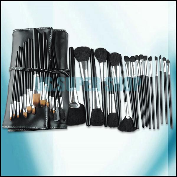 32pcs Professional Makeup Cosmetic Facial Brushes Eyeshadow Powder Brusher Set Kit With Roll Up Bag EQ7510