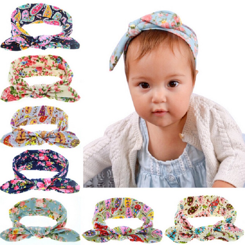 new style vintage knotted bow headband baby headband vintage rabbit ear headband hair band printing cotton new style vintage knotted bow headband baby headband vintage rabbit ear headband hair band printing cotton
