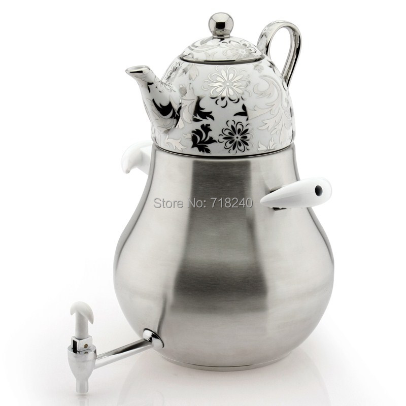 water teapot multifunctional heated tea 5 8l stainless steel bone china pot porcelain tea pot samovar