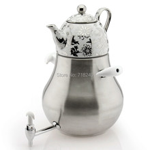 water teapot multifunctional heated tea 5.8l stainless steel bone china pot porcelain tea pot samovar tea set coffee set