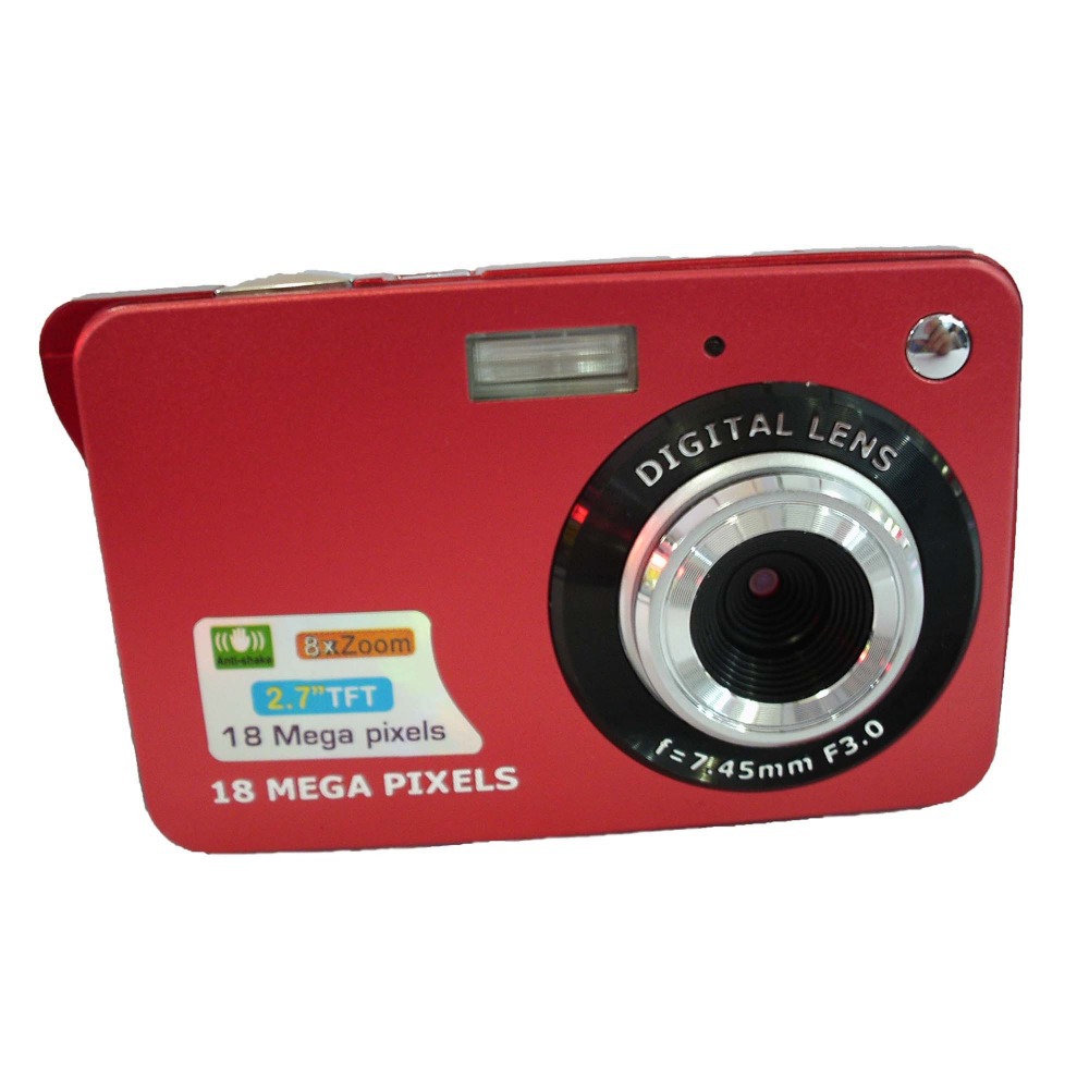 Hot Sale cheap Cmos camera 2 7inch TFT LCD Digital Camera Dvr 8X Digital Zoom 18