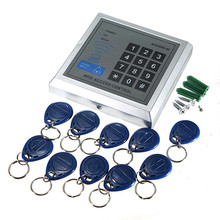Security RFID Proximity Entry Door Lock Access Control System 500 User 10 Keys