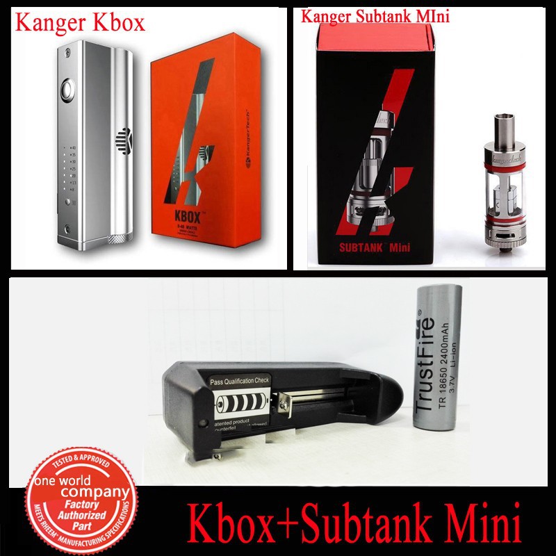 kbox subtank mini +kbox +18650battery