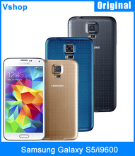 4G Original Samsung Galaxy S5 I9600 LTE 2GB+16GB 16MP Camera Quad Core NFC 5.1″ Inch Cell Phones 1920 x 1080 pixels Case+Film
